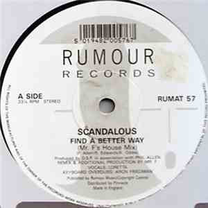 Scandalous - Find A Better Way