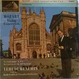 Wolfgang Amadeus Mozart, Yehudi Menuhin, Bath Festival Chamber Orchestra -  ...