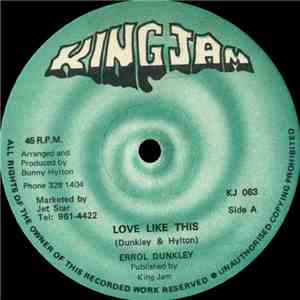 Errol Dunkley / Jackie Mittoo - Love Like This / In The Mean Time