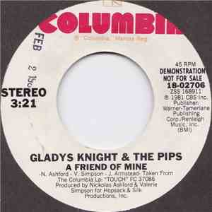 Gladys Knight And The Pips - A Friend Of Mine