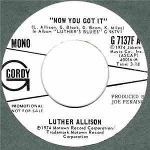 Luther Allison - Now You Got It