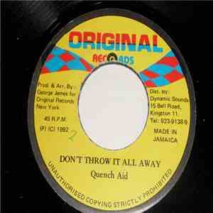 Quench Aid - Don't Throw It All Away