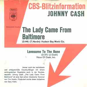 Johnny Cash - The Lady Came From Baltimore
