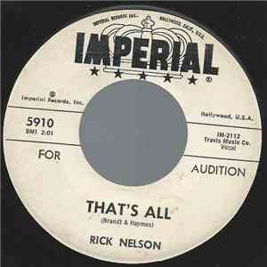 Rick Nelson - That's All