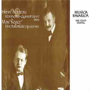 Henri Marteau, Max Reger, Günther Weiß, Gerd Starke, Endres-Quartett, Münch ...