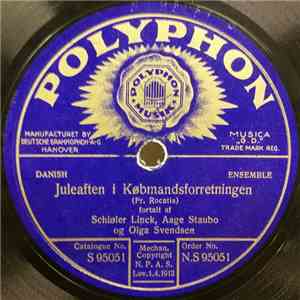 Schiøler Linck, Aage Staubo Og Olga Svendsen / Valdemar Schiøler Linck Schiøler Linck Olga Svendsen, Anna Madsen  - Juleaften I Købmandsforretningen / Juleaften I Køkkenet