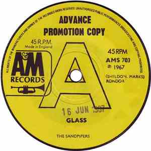 The Sandpipers - Glass / It's Over