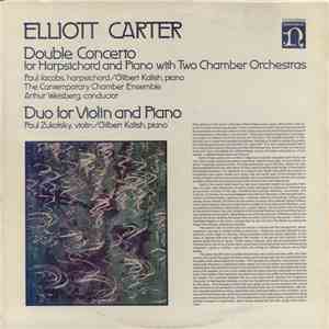Elliott Carter - Double Concerto For Harpsichord And Piano With Two Chamber ...