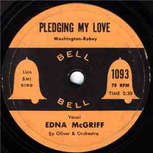 Edna McGriff, Sy Oliver & Orchestra - Pledging My Love / Dance With Me Henr ...