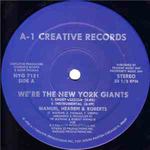 Manuel, Headen, & Roberts - We're The New York Giants