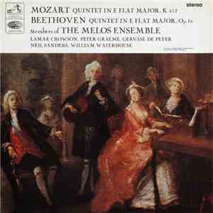 Mozart, Beethoven, Melos Ensemble Of London - Quintet In E Flat Major, K.45 ...