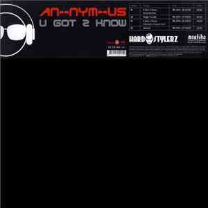Anonymous  - U Got 2 Know