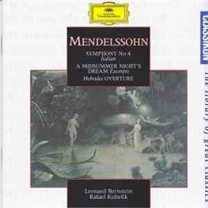Felix Mendelssohn Bartholdy, Leonard Bernstein, Rafael Kubelik - Symphonie  ...