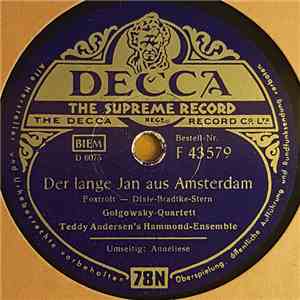 Golgowsky-Quartett - Der Lange Jan Aus Amsterdam / Anneliese