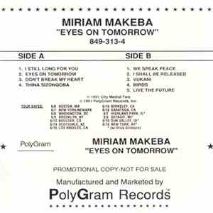 Miriam Makeba - Eyes On Tomorrow