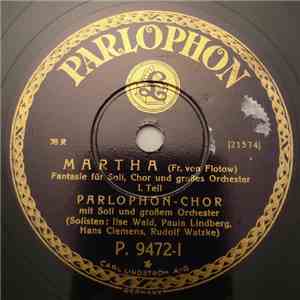 Parlophon-Chor - Martha