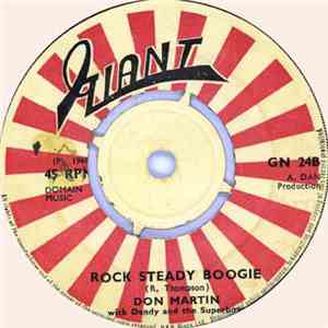 Don Martin  With Dandy And The Superboys - Keep On Fighting / Rock Steady Boogie