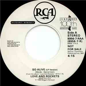 Love And Rockets - So Alive