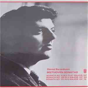 Beethoven, Daniel Barenboim - Piano Sonatas No. 4 In E Flat Major, Op. 7; N ...