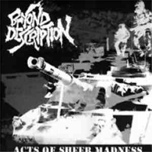 Beyond Description - Acts Of Sheer Madness