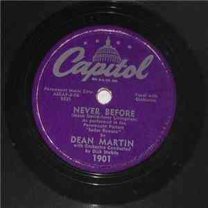 Dean Martin - Never Before / Sailor's Polka