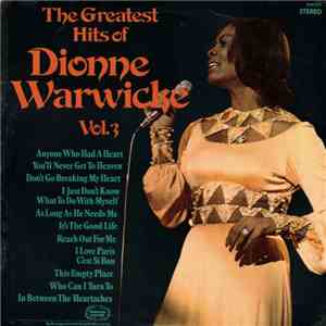 Dionne Warwicke - The Greatest Hits Of Dionne Warwicke Vol. 3