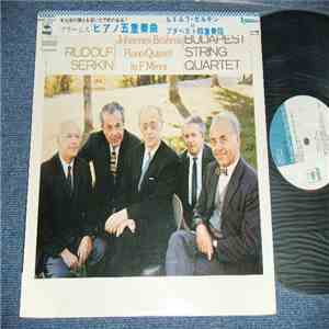 Johannes Brahms, Rudolf Serkin, The Budapest String Quartet - Piano Quintet ...