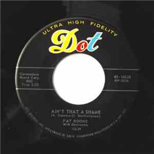 Pat Boone - Ain't That A Shame