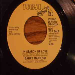 Barry Manilow - In Search Of Love
