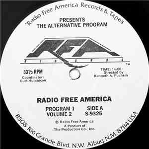 Various - The Alternative Program - Radio Free America - Volume 2 Program 1