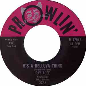 Ray Agee - It's A Helluva Thing