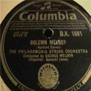 The Philharmonia String Orchestra - Solemn Melody/Largo