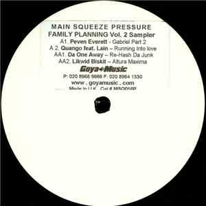 Various - Main Squeeze Pressure - Family Planning Vol. 2 Sampler