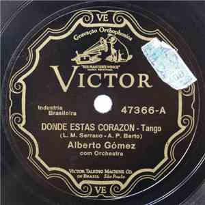 Alberto Gómez - Donde Estas Corazon / El Cancerbero