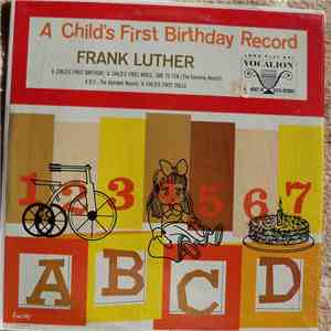 Frank Luther  - A Child's First Birthday Record