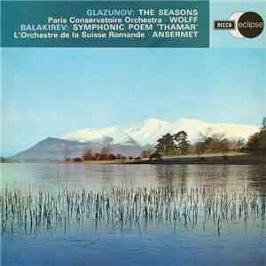 Glazunov, Balakirev, The Paris Conservatoire Orchestra, L'Orchestre De La S ...