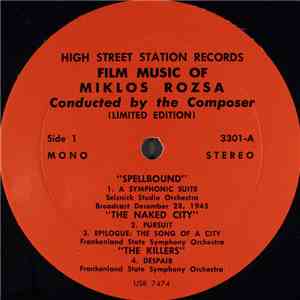 Miklos Rozsa - Film Music Of Miklos Rozsa: Conducted By The Composer