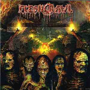 Fleshcrawl - As Blood Rains From The Sky ... We Walk The Path Of Endless Fi ...