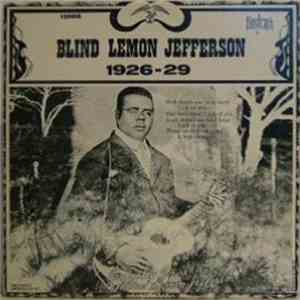 Blind Lemon Jefferson - 1926-29