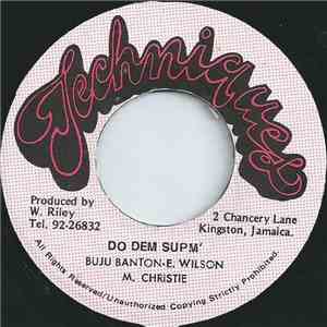 Buju Banton / E. Wilson / M. Christie - Do Dem Supm'