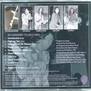 Deep Purple - In Concert '72