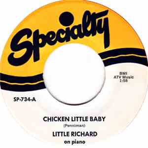 Little Richard - Chicken Little Baby / Oh Why?