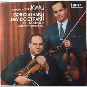 Mozart, Igor Oistrach, David Oistrach, Moscow Philharmonic Conducted By Kir ...