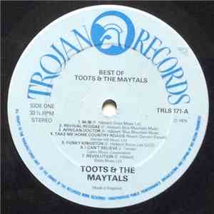 Toots & The Maytals - The Best Of Toots And The Maytals