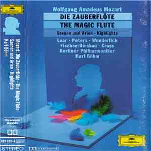 Wolfgang Amadeus Mozart, Lear, Peters, Wunderlich, Fischer-Dieskau, Crass,  ...