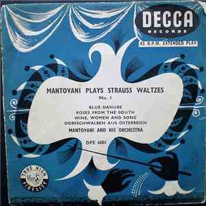 Mantovani And His Orchestra - Mantovani Plays Strauss Waltzes No.1