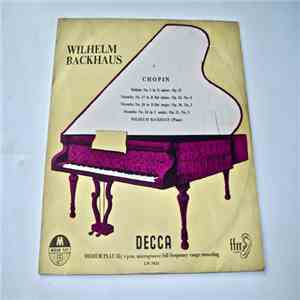 Wilhelm Backhaus - Chopin
