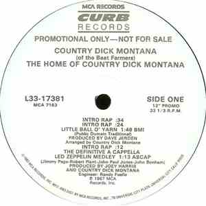 Country Dick Montana - The Home Of Country Dick Montana
