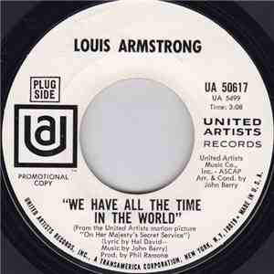 Louis Armstrong - All The Time In The World / Pretty Little Missy