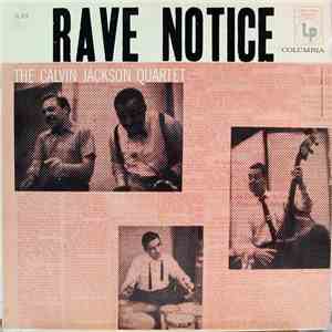 The Calvin Jackson Quartet - Rave Notice